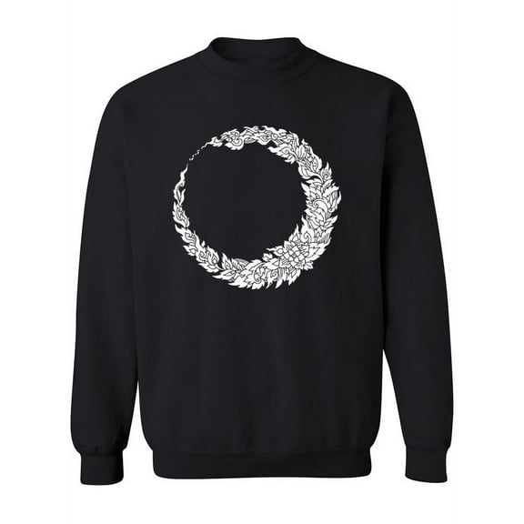 Floral Wreath. Sweatshirt Women -Image by Shutterstock, Female XX-Large