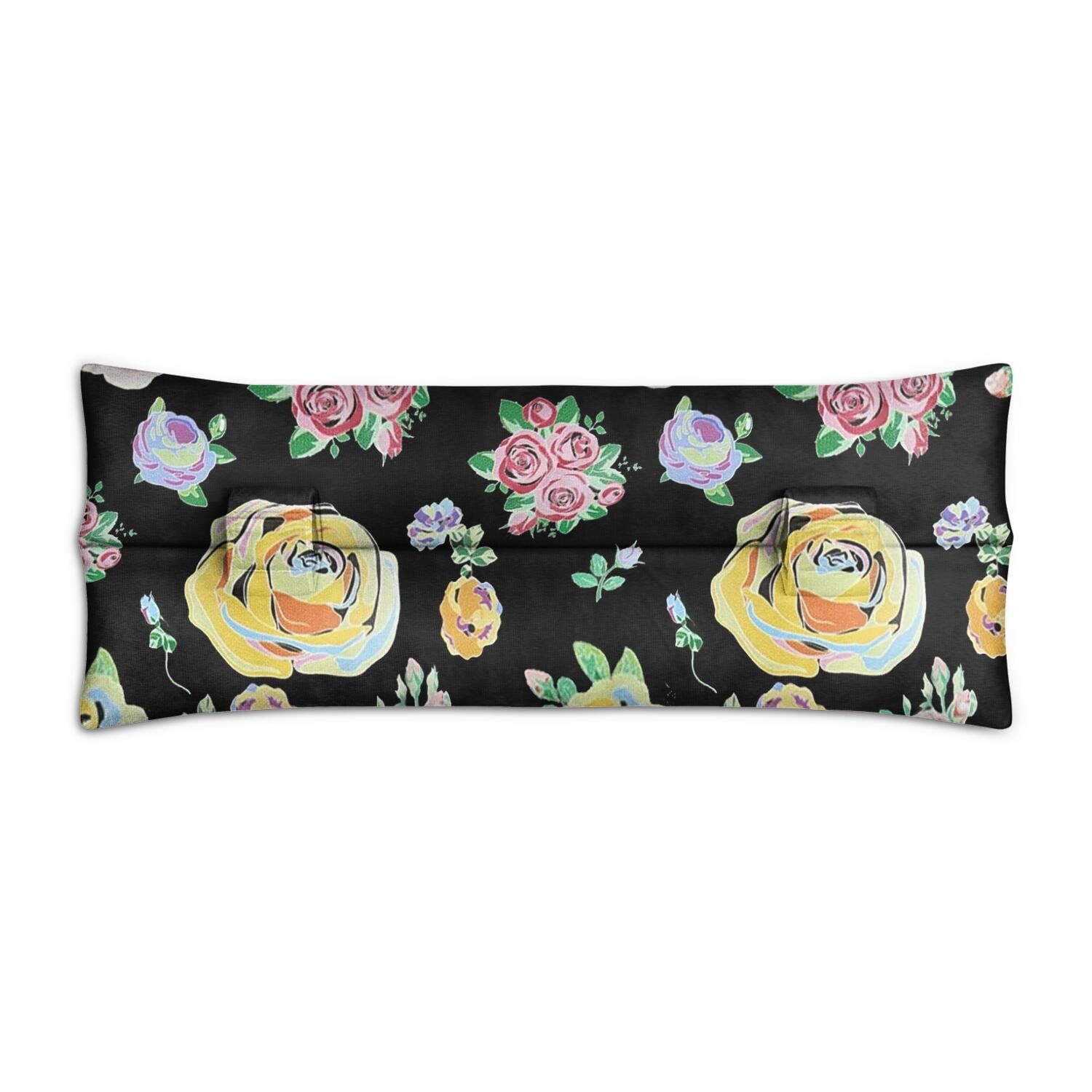 Floral and Hummingbird Tropical Mastectomy Pillow - Artistic