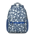 thumbnail image 1 of Floral and Leopard Print Waterproof Backpack - Durable School Backpack, 1 of 6