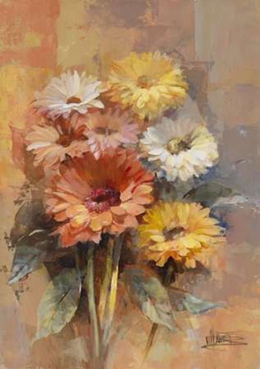 Floral bouquet II Canvas Art - Willem Haenraets (20 x 28)