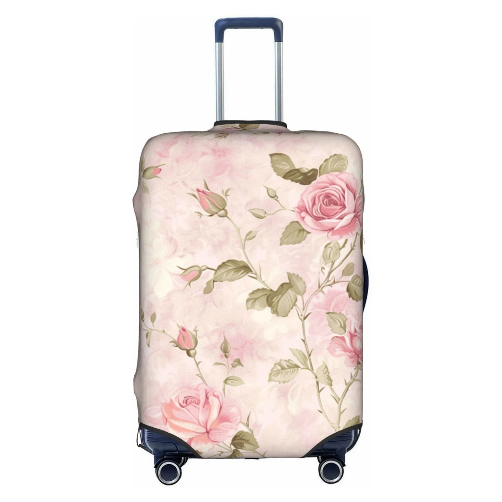 Floral painting in watercolor Fashion Spandex Suitcase Protective