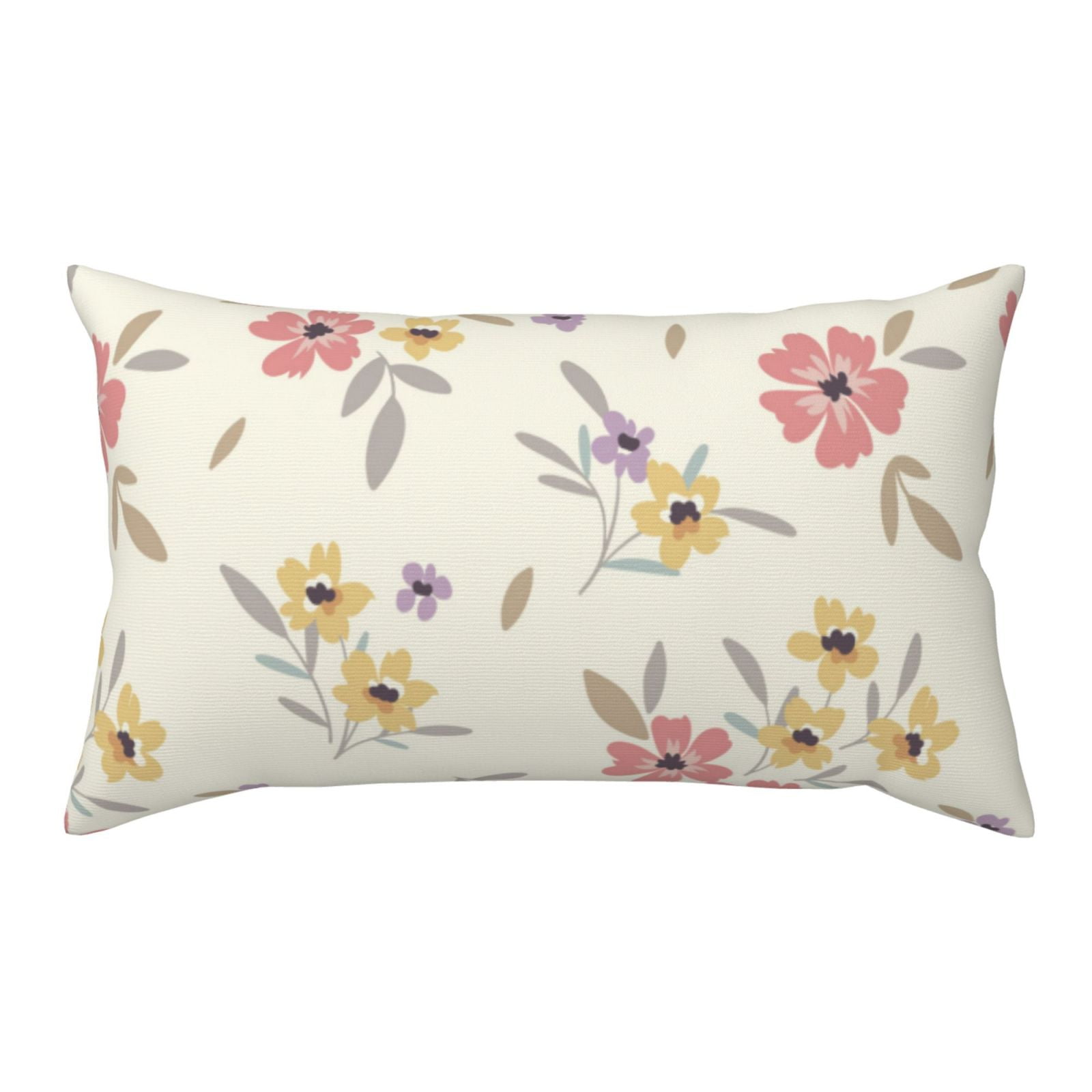 Floral print B King Pillow Cases, Soft King Size Pillow Cases