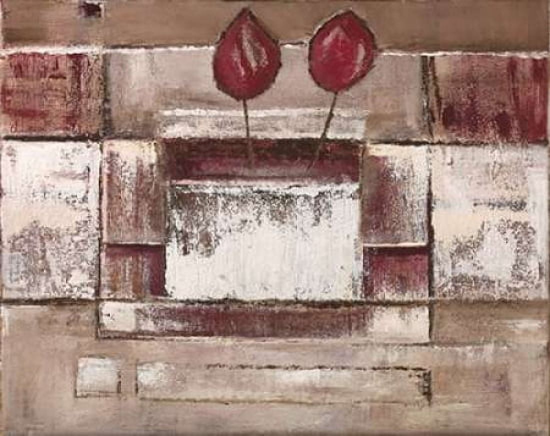 Floral set I Canvas Art - Kristel Peters (22 x 28)