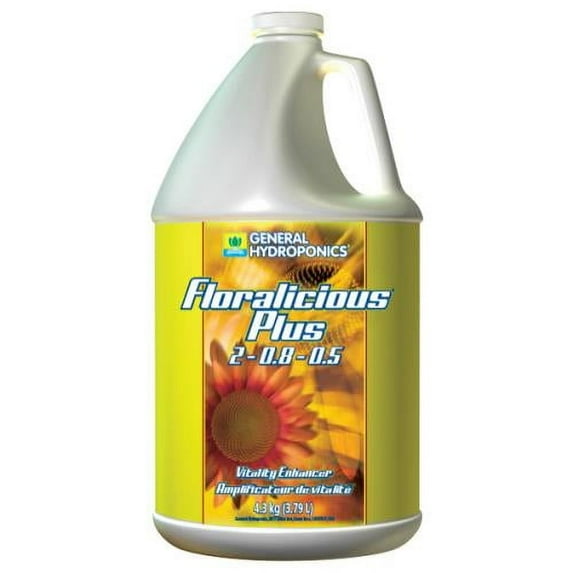 Floralicious Plus 2-0.8-0.02, Quart. by General Hydroponics