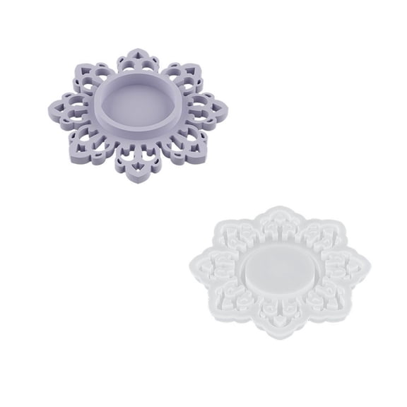 Florals Resin Casting Silicone For Handmade Coasters Homes Accent For Resin Art