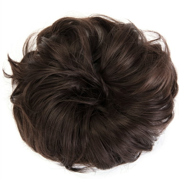 Florata Messy Hair Bun Updo Extensions Ponytail Piece, Hair Chignons