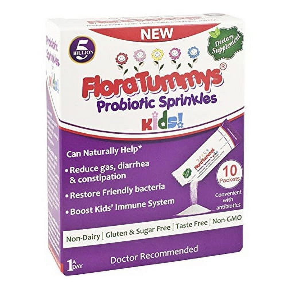 Floratummys Probiotic Sprinkles For Kids, Dietary Supplement- 10 Ea, 2 Pack