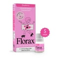 thumbnail image 1 of Florax - Liquid Probiotic - Raspberry Flavor - On-the-go Gut Support for Women, Men, and Children - 5 Vials, 1 of 7