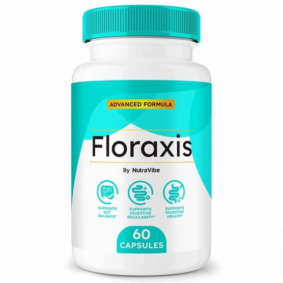Floraxis Capsules  Gentle Gut & Digestive Support Formula for Balance & Wellness | Easy-to-Take Capsules (60 Capsules)