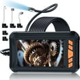thumbnail image 1 of FLORAY 4.3" Borescope Endoscope with Light, 1080P HD Snake Inspection Camera, 16.5ft Cable, IP67 Waterproof, 2600mAh Battery, 1 of 7