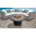 thumbnail image 1 of TK Classics Florence 4 Piece Outdoor Wicker Patio Furniture Set 04d, 1 of 2
