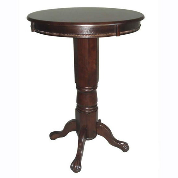Boraam Florence 42" Height Pub Table in Cappuccino Finish