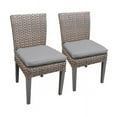 thumbnail image 1 of Florence 60" Outdoor Patio Dining Table with 6 Armless Chairs in Sail White, 1 of 2