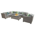 thumbnail image 1 of TK Classics Florence 8 Piece Outdoor Wicker Patio Furniture Set 08d, 1 of 2