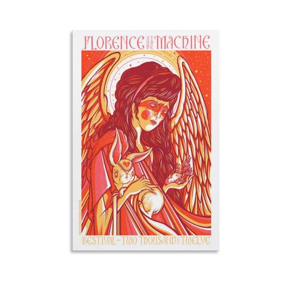 Florence And The Machine (9) Canvas Poster Bedroom Decor Office Room Decor Gift