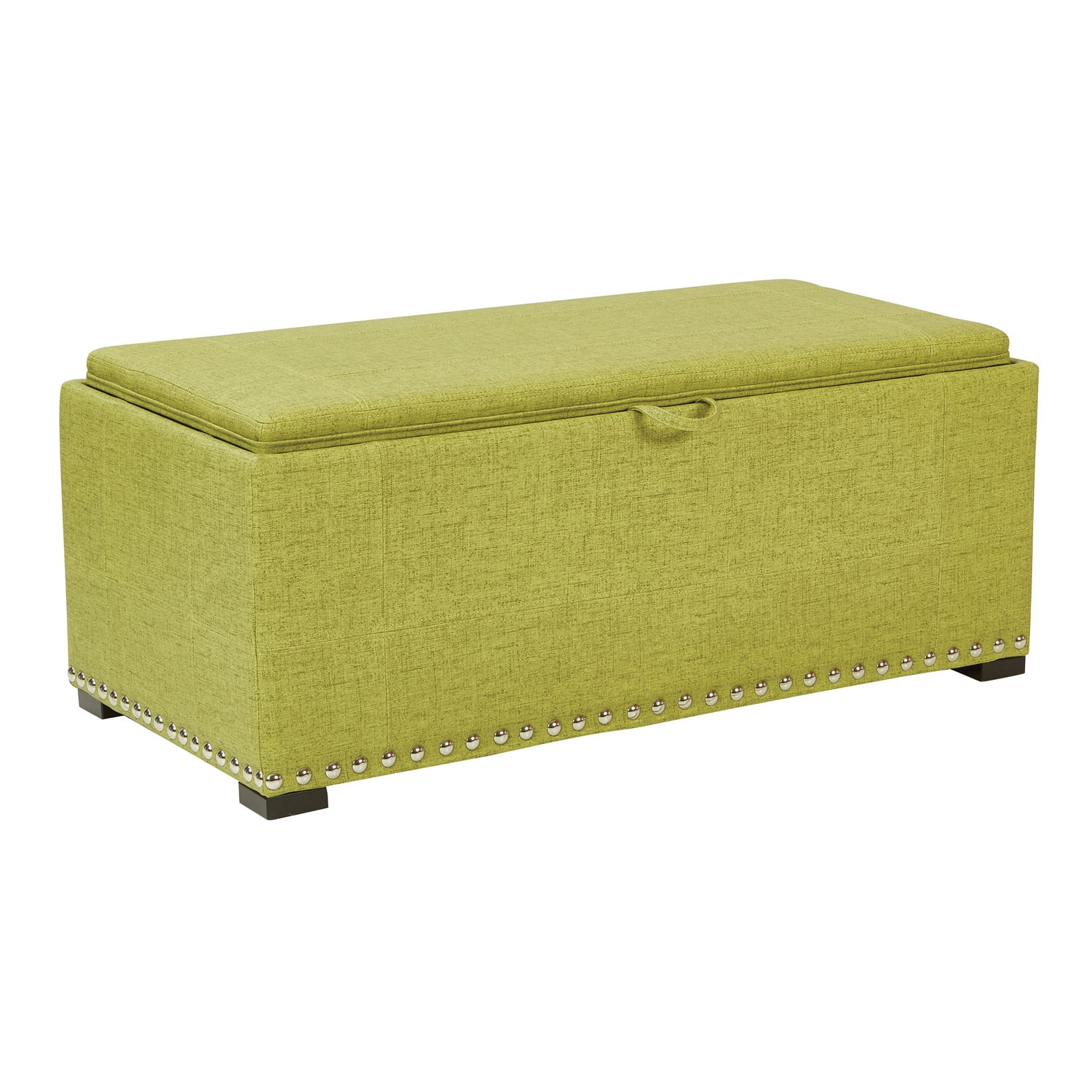 Florence Bench With Cubes-Color:Basil - Walmart.com