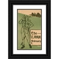 thumbnail image 1 of Florence Lundborg 16x24 Black Ornate Framed Double Matted Museum Art Print Titled: The Lark, February (1896), 1 of 5