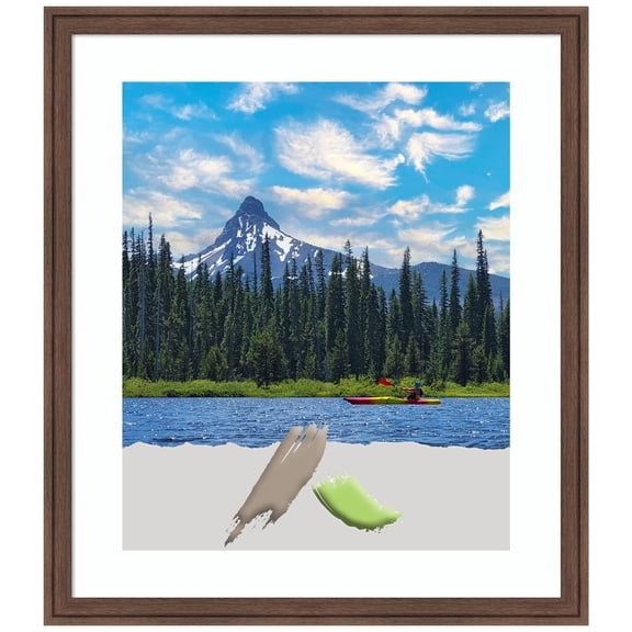 Florence Medium Brown Picture Frame, Photo Frame, Art Frame