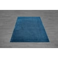 thumbnail image 1 of Florence Navy Solid Color Modern Contemporary Area Rug Tapis Carpet For Living Room Bedroom Kitchen, 1 of 3