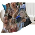 thumbnail image 1 of Florence Pugh Blanket Beautiful #7 Super Soft Throw Blanket Silky Flannel Lightweight for Sofa, Bed Blanket All Season Use 50"*60"（130 * 150cm）, 1 of 1