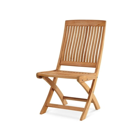 Florence Teak Folding Side Chair