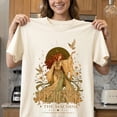 thumbnail image 1 of Florence The Machine T-Shirt, Art Nouveau Vintage Indie Rock Tee,Natural Color,Size M, 1 of 5