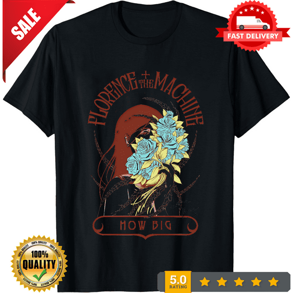 Florence and the Machine How Big Tour Unisex T-Shirt All Size S-5XL, LIMITED EDITION-TH73458