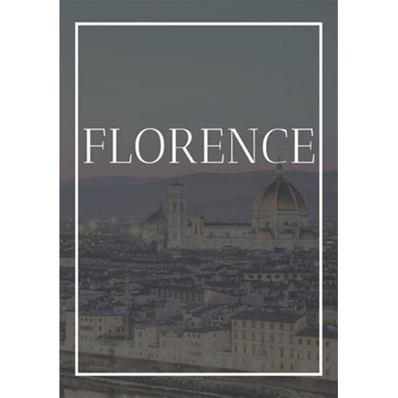 Florence: A decorative book for coffee tables, end tables, bookshelves and interior design styling Stack Italy city books to add decor to any room. Monochrome effect cover: Ideal for your own home or