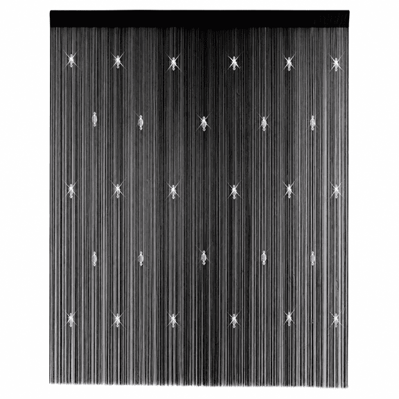 Florenta Decorative Door String Curtain Beads Wall Panel Fringe Window Room Divider for Wedding Coffee Bedroom Restaurant