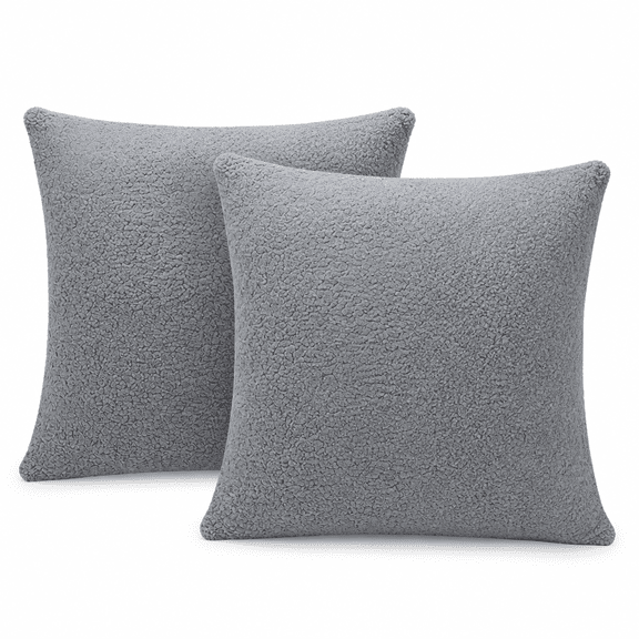 Florenta Decorative Throw Pillow for Couch 18x18"es Boho Bed and Sofa Accent Pillows,Indoor Decor Pillows for Living Room Bedroom,Pack of 1,Gray