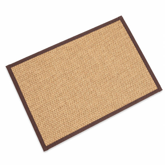 Florenta Japanese Tatami Mat Rattan Floor Mat Breathable Non-Crawling 40x30cm (Color 1)