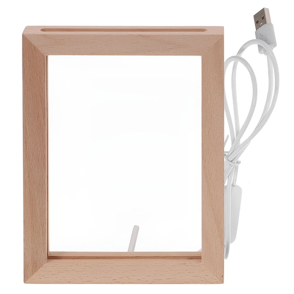 Florenta Light Up Picture Frame Led Light Photo Frame Lighted Wood Picture Frame Night Light