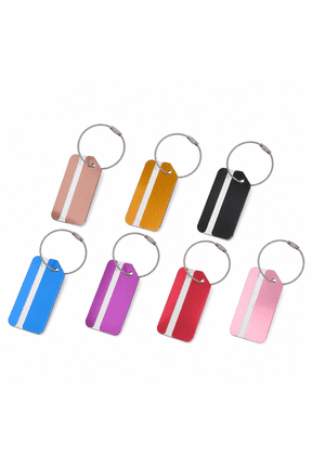 Luggage Tag Tags for Suitcases TSA Approved Travel 7 Pcs/Set Board The Plane Tote Bag Cruise Ships Labels Identifier