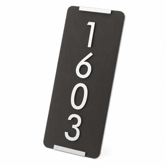 Florenta Number Plate Address Signs for Houses Door Name Personalized Office outside Numbers Plaque