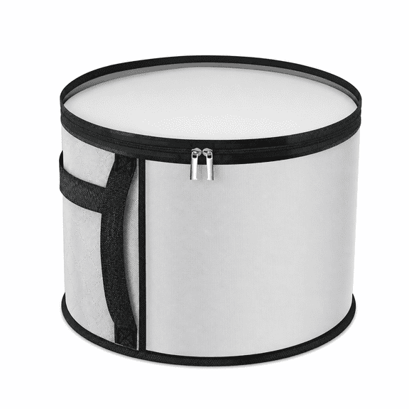 Florenta Oversized Clear Hat Box Storage Bag for Women Holds Up to 7 Caps Cowboy Hat Organizer for Closet Wide Brims Hat Case with Carrying Handles