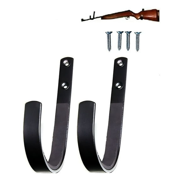 Florenta Stainless Steel Gun Rack With Space Saving Design, Universal Compatibility Ensures Safe And Moisture-Free Storage For Your Firearms, Easy To Install In Any Room Of The House