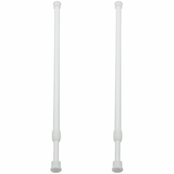 Florenta Window Bar 2pcs Window Security Bar Telescopic Spring Tension Rod Closet Rod Curtain Bar