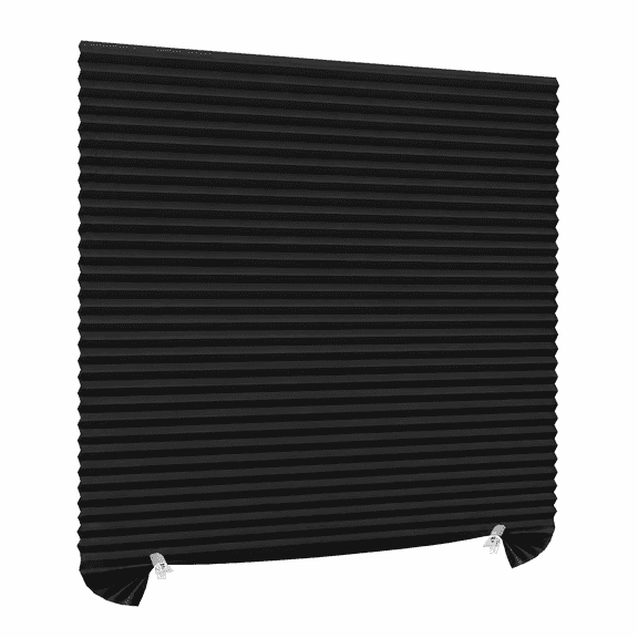 Florenta Window Blinds Cordless Blackout No Drill Cut to Size Clip On Stick On Self Adhesive Temporary Blinds Pleated Paper Blinds for Windows Doors Shades for Home Nursery Bedroom Kitchen Bathroom