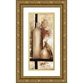 thumbnail image 1 of Florenti, Isa 13x24 Gold Ornate Wood Framed with Double Matting Museum Art Print Titled - Vases I, 1 of 4