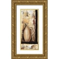 thumbnail image 1 of Florenti, Isa 16x32 Gold Ornate Wood Framed with Double Matting Museum Art Print Titled - Vases III, 1 of 4