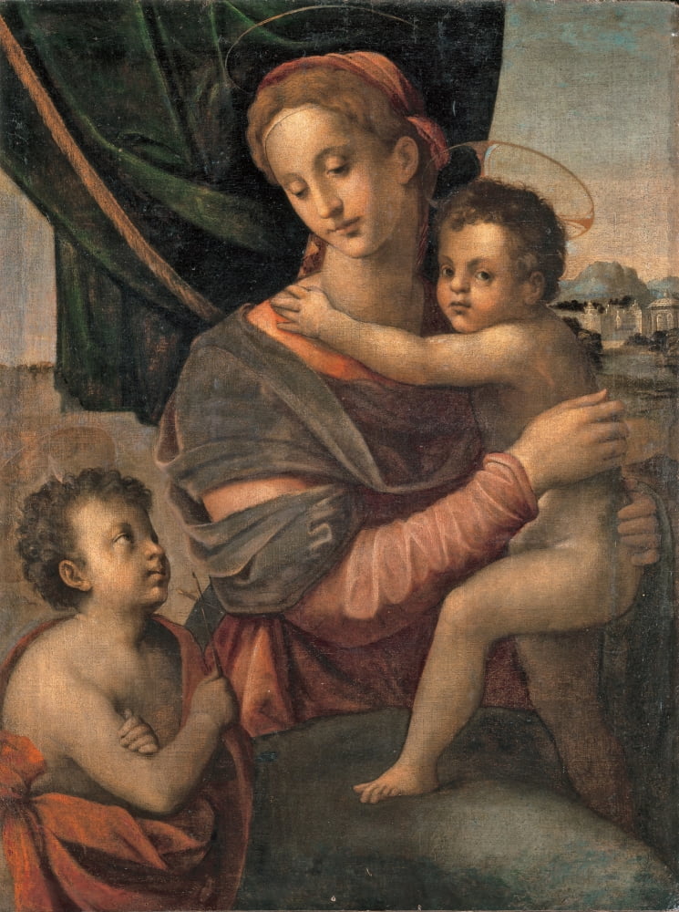 Florentine Artist Canvas Art - (24 x 36)