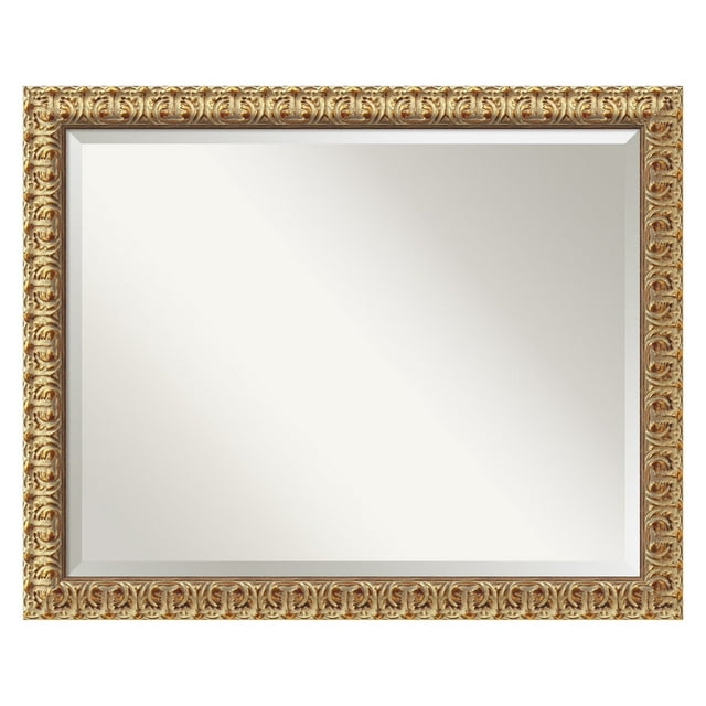 Florentine Gold Wall Mirror - 31.5W x 25.5H in.