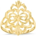 thumbnail image 1 of Floreo 10k Yellow Gold 20.5mm Openwork Filigree Ring, 1 of 4