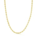 thumbnail image 1 of Floreo 10k Yellow Gold 3mm Solid Turkish Rope Chain Necklace, 1 of 5