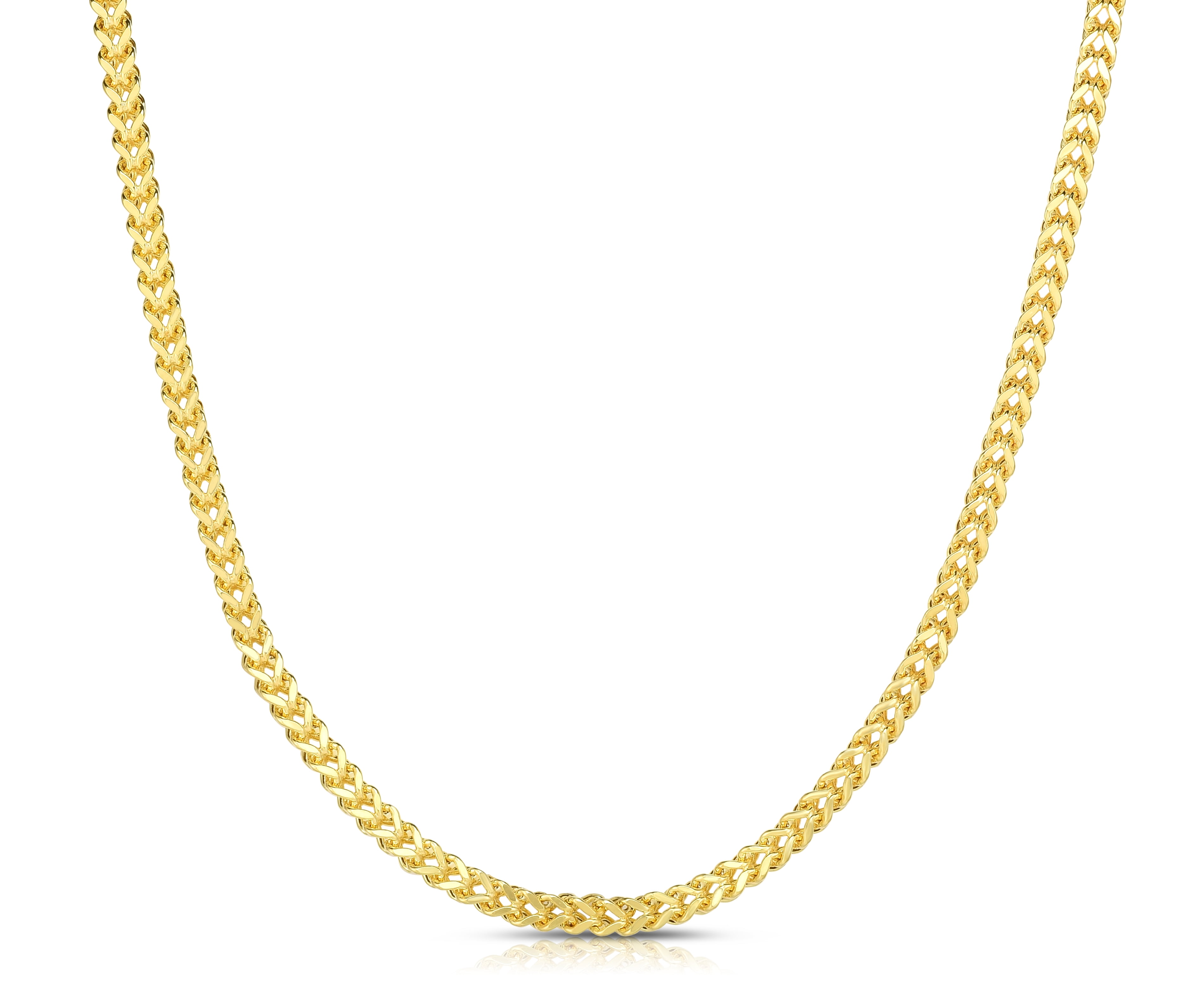 10K FRANCO CHAIN 18 NCH 10k Yellow Gold 5.1mm Hollow Franco Chain