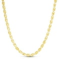 thumbnail image 1 of Floreo 10k Yellow Gold 4mm Solid Turkish Rope Chain Necklace, 1 of 5