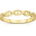 thumbnail image 1 of Floreo 10k Yellow Gold Mariner Link Women's Ring, 1 of 5