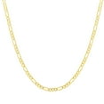 thumbnail image 1 of Floreo 10k Yellow Gold 4mm Solid Clasic Figaro Necklace, 1 of 4
