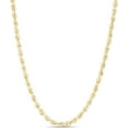 thumbnail image 1 of Floreo 14k Yellow Gold 3.7mm Solid Spiral Silk Rope Chain Necklace 22 Inch, 1 of 4