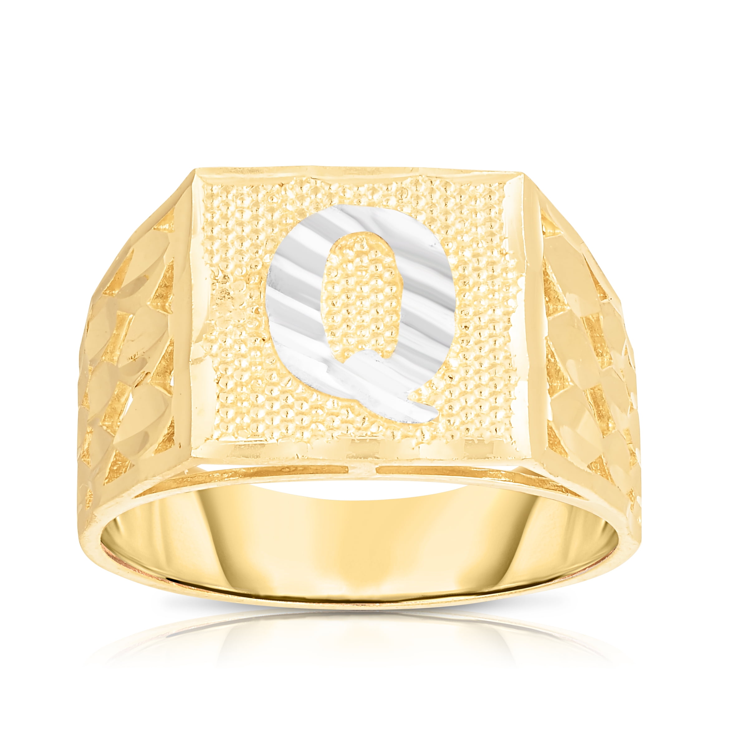 Men initial ring deals